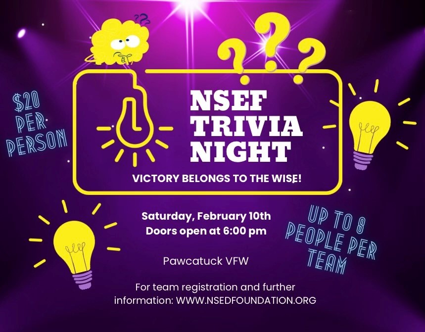 NSEF trivia night event promo