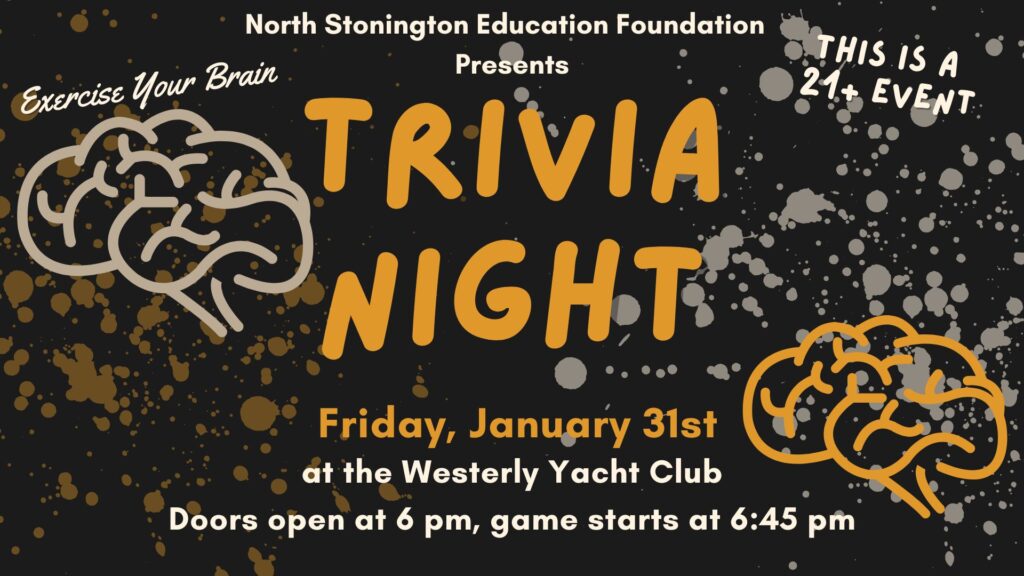 2025 NSEF Trivia Night flyer, January 31, 2025